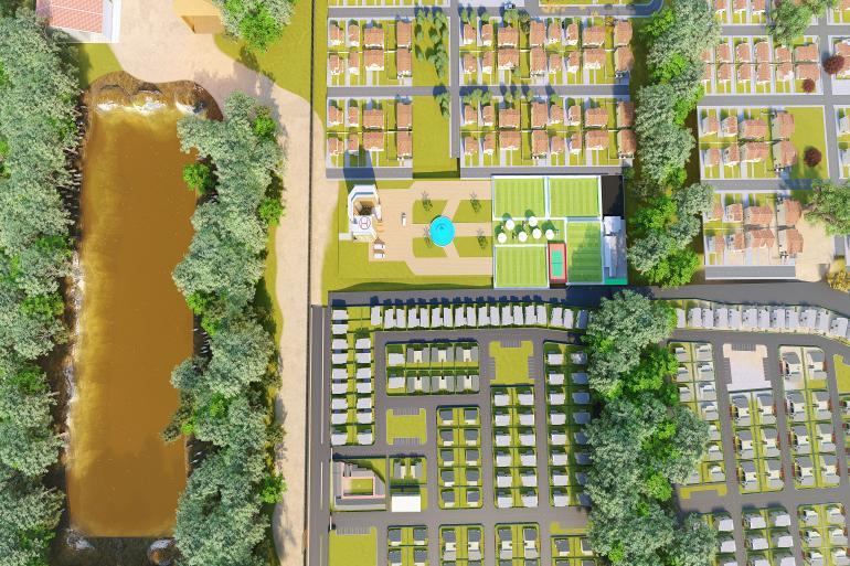 Vue générale de la cité Espérance